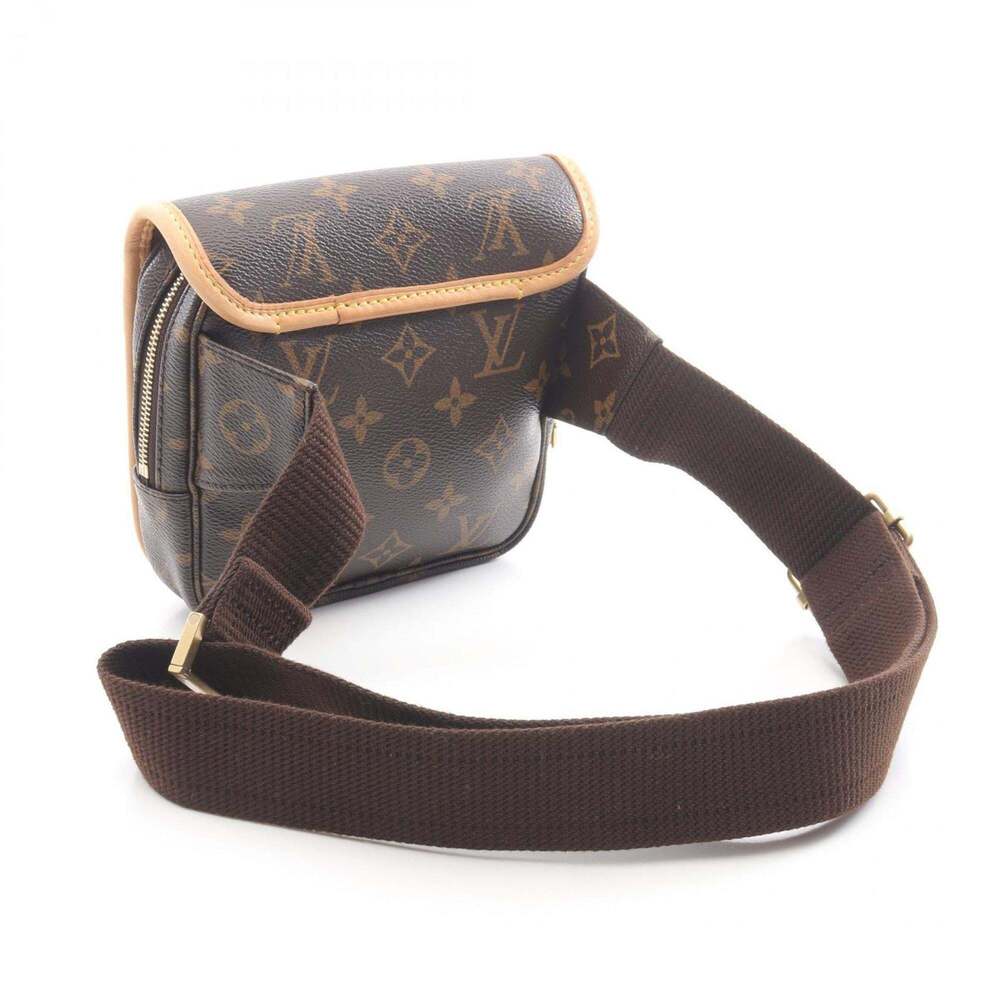 LOUIS VUITTON Authentic Brown Monogram Leather Fanny Pack - Picture 2 of 9